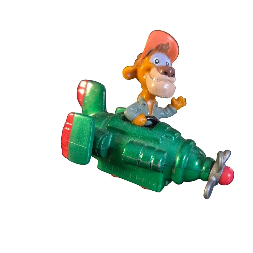 Disney Tail Spin Animated Series Molly and Wildcat Figures‎ Lot Set Vintage Toy